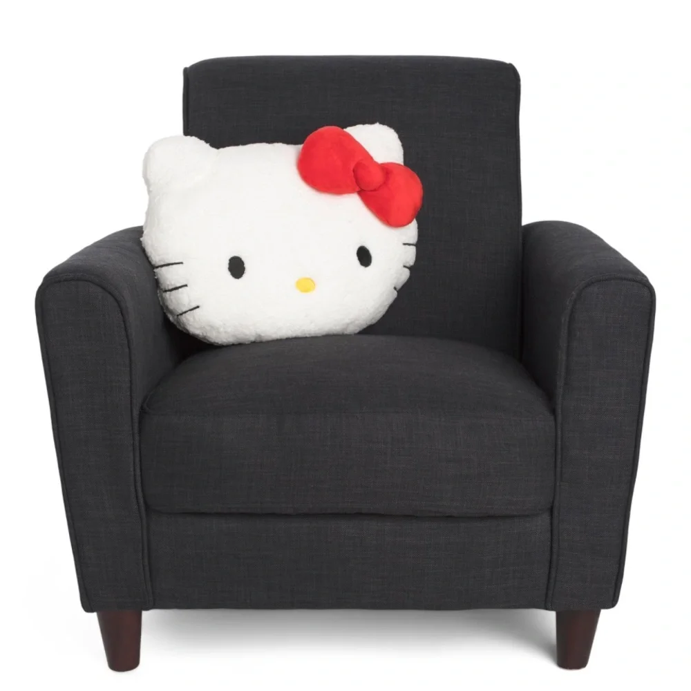 NWT Hello Kitty Plush pillow - White with Red Bow